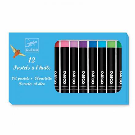 Набор пастельных карандашей, 12 классических цветов 